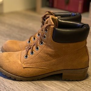 Combat Style Ankle Boots